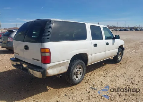 2001 Chevrolet Suburban 1500 z USA, uszkodzony, nr VIN 3GNEC16T91G185321